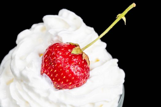 whipped cream and used as a substitute for Cool Whip.