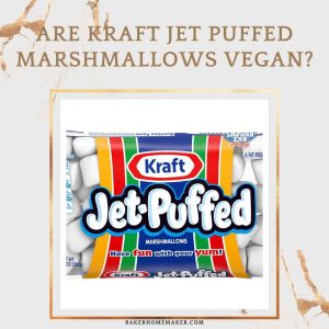 Are Kraft Jet Puffed Marshmallows Vegan?