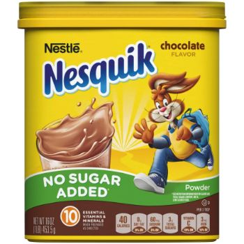 Ingredients of Nesquik Chocolate Flavored Powder