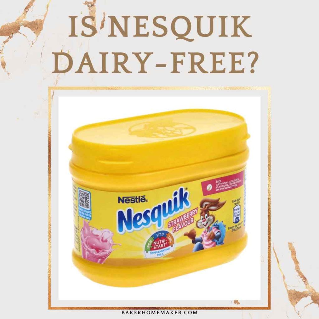 Is Nesquik Dairy-Free?