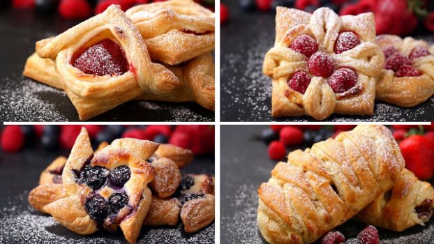 Shapes of Puff Pastries