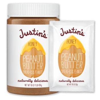Which types of nut butter Justin’s make