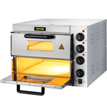 VEVOR Stainless Steel Electric Pizza Oven